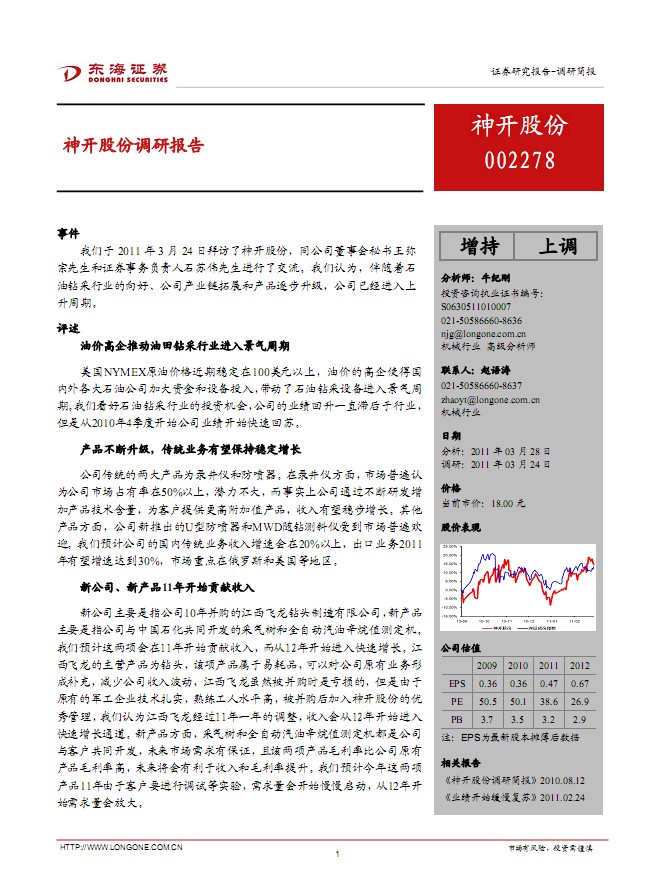 神開股份(002278)調(diào)研報(bào)告